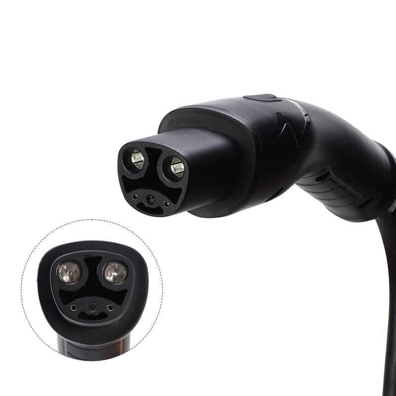 特斯拉双头枪-32A Type2 TO Tesla Charging cable