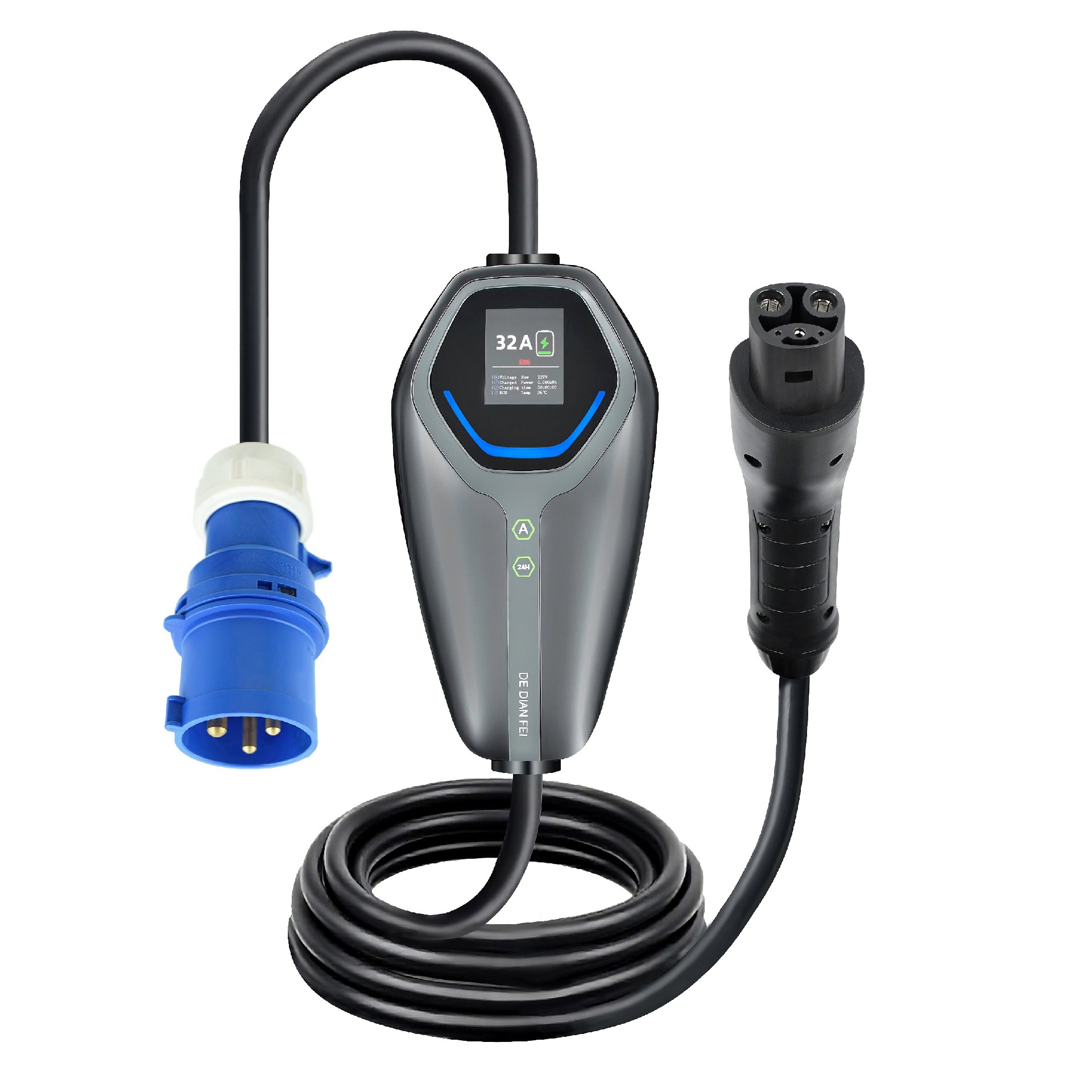 欧标32A特斯拉充电器